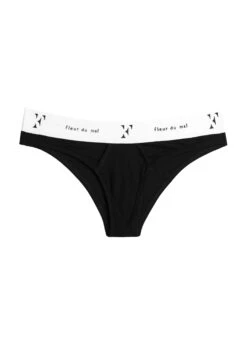 Fleur Du Mal Garçon Cheeky -Fleurdumal Shop garconcheekyblackflat1
