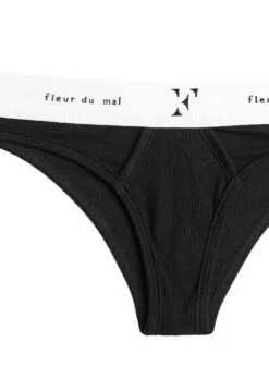 Fleur Du Mal Garçon Cheeky -Fleurdumal Shop garconcheekyblackflat2