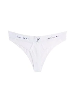 Fleur Du Mal Garçon Cheeky -Fleurdumal Shop garconcheekywhiteflat1