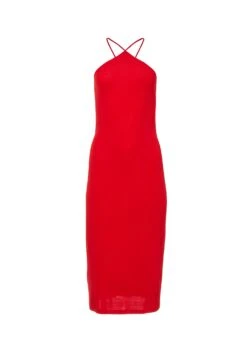 Fleur Du Mal Halter Matte Jersey Slip -Fleurdumal Shop halterjerseyslipflat1