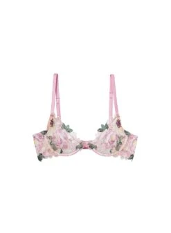 Fleur Du Mal Jardin Embroidery Demi Bra 10 Fleur Du Mal Jardin Embroidery Demi Bra -Fleurdumal Shop jardindemiflat1