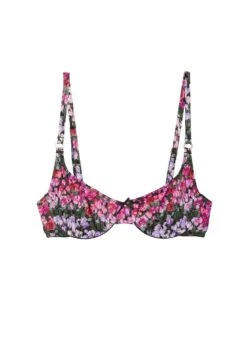 Fleur Du Mal Jersey Scooped Balconette Bra -Fleurdumal Shop jerseyscoopbraflat1