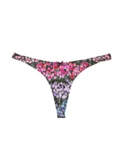 Fleur Du Mal Jersey High Leg Thong -Fleurdumal Shop jerseythongflat1