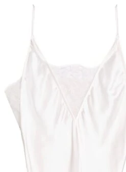 Fleur Du Mal Daphne Lace Insert Gown 13 Fleur Du Mal Daphne Lace Insert Gown -Fleurdumal Shop lace insert gown creme flat2