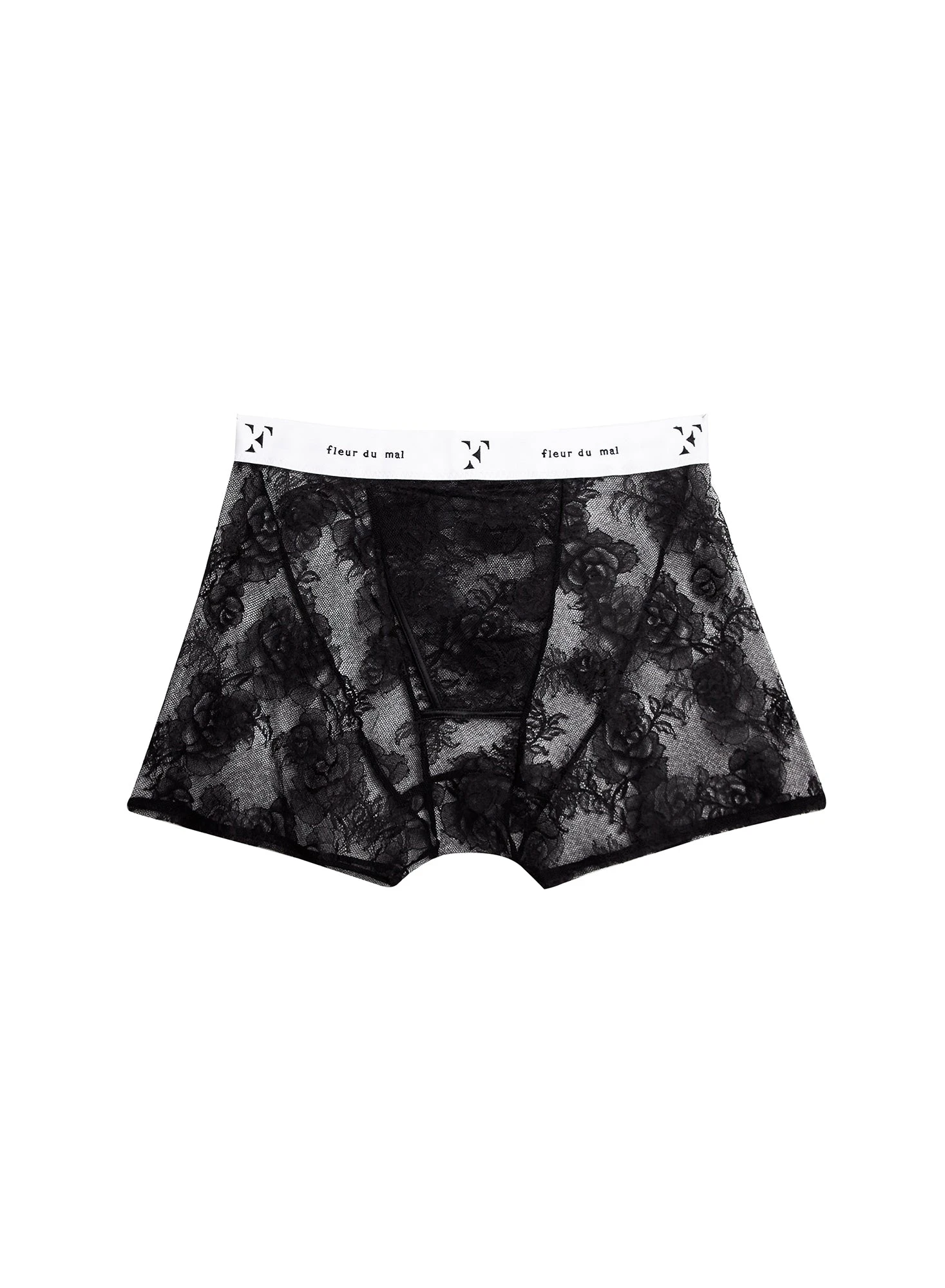 Fleur Du Mal Bouquet Lace Boxer Brief 5 Fleur Du Mal Bouquet Lace Boxer Brief - Image 5