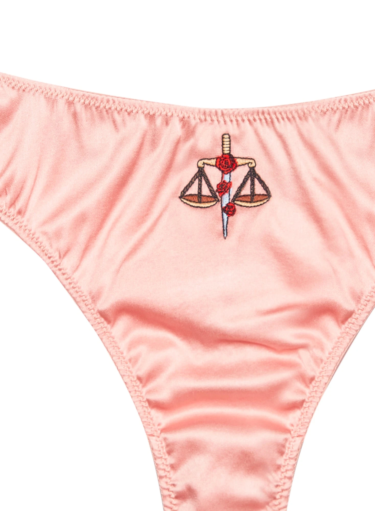 Fleur Du Mal Libra Zodiac Thong 1 Fleur Du Mal Libra Zodiac Thong