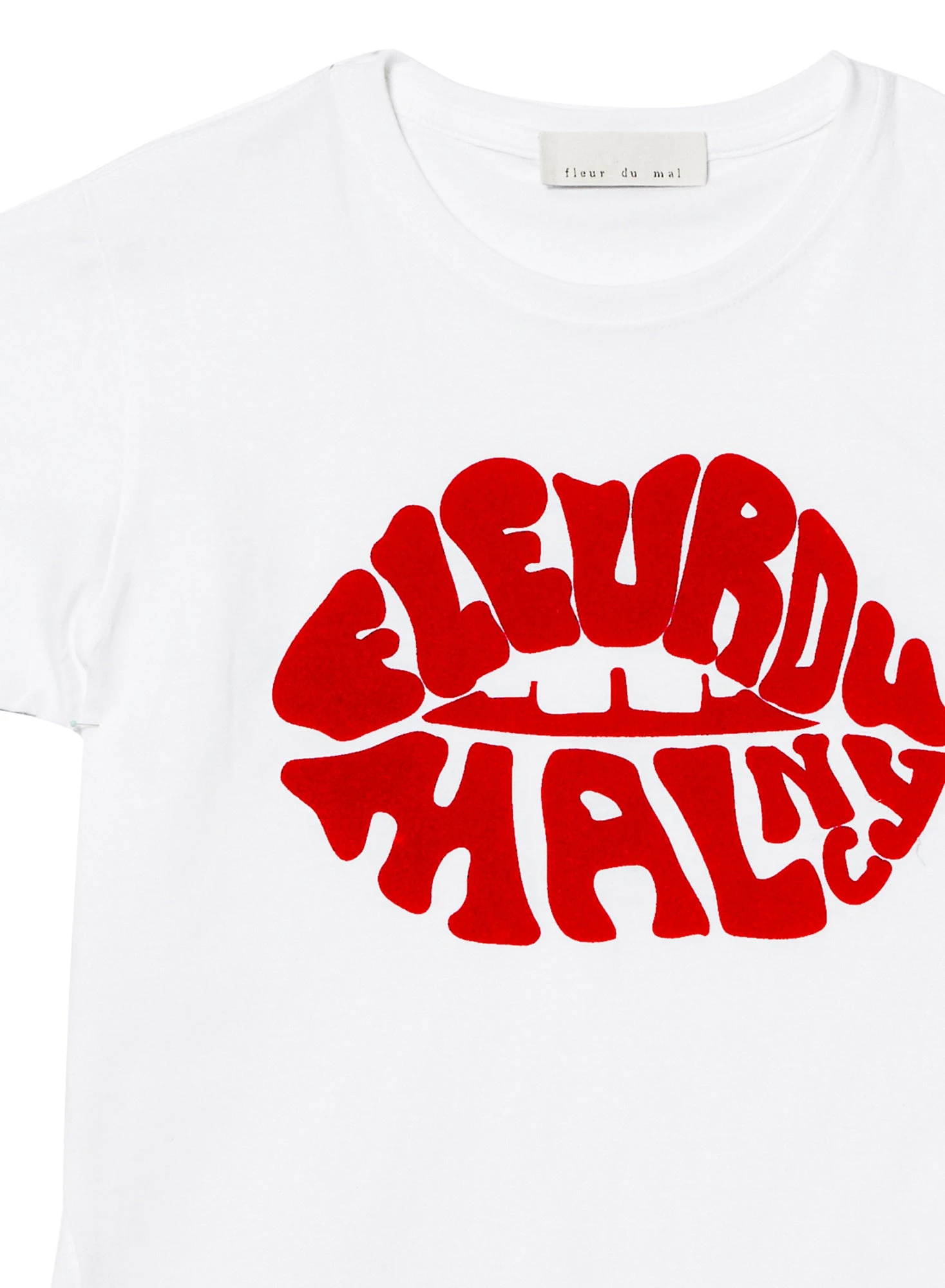 Fleur Du Mal Fleur Lips Tee 8 Fleur Du Mal Fleur Lips Tee - Image 8