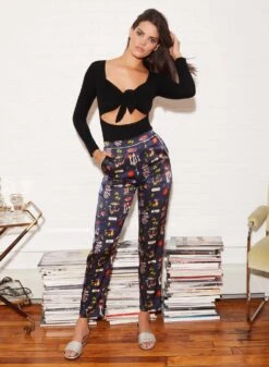 Fleur Du Mal Bow Bodysuit -Fleurdumal Shop look25B 2509full