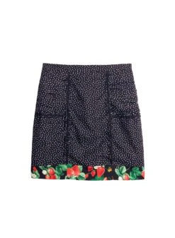 Fleur Du Mal Polka Dot Love Bound Skirt -Fleurdumal Shop loveboundskirtflat1