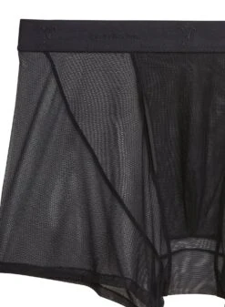 Fleur Du Mal Men's Mesh Boxer Brief -Fleurdumal Shop meshboxerflat2