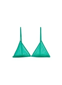 Fleur Du Mal Mesh Triangle Bralette -Fleurdumal Shop meshbraletteflat1