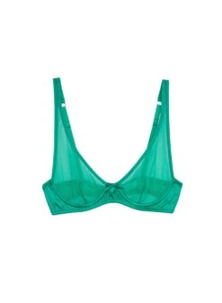 Fleur Du Mal Mesh Demi Bra 11 Fleur Du Mal Mesh Demi Bra -Fleurdumal Shop meshdemiflat1