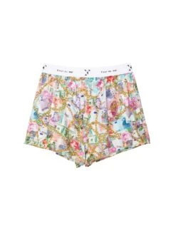 Fleur Du Mal So Money Unisex Boxer Short -Fleurdumal Shop moneyboxersflat1