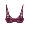 Fleur Du Mal Fuller Cup Magnolia Lace Unlined Demi Bra