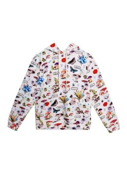 Fleur Du Mal Mushroom Hoodie -Fleurdumal Shop mushroomhoodieflat1 9b16bdaa 08b2 486b 8e5a e2346b834663