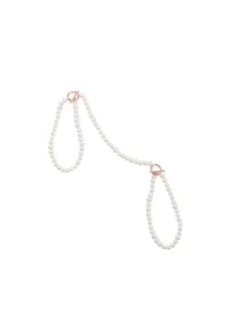 Fleur Du Mal Pearl Handcuffs -Fleurdumal Shop pearlcuffflat1