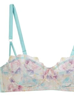Fleur Du Mal Pixie Embroidery Balconette Bra -Fleurdumal Shop pixiebraflat2