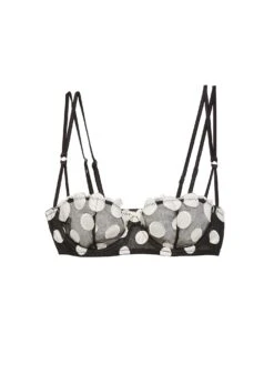 Fleur Du Mal Fuller Cup Polka Dot Embroidery Balconette Bra -Fleurdumal Shop polkadotbalconetteflat1 9efe101b ee40 42c4 b3de a126c7996e43