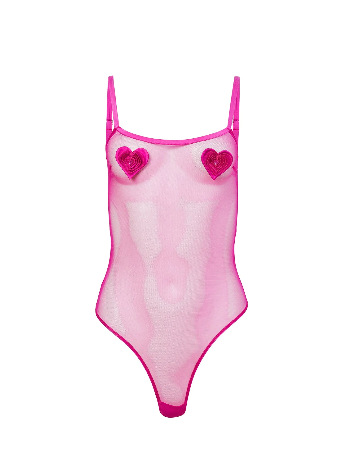 Fleur Du Mal Queen Of Hearts Bodysuit 3 Fleur Du Mal Queen Of Hearts Bodysuit - Image 3