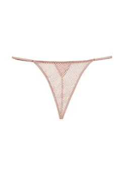 Fleur Du Mal Rhinestone Fishnet V String 12 Fleur Du Mal Rhinestone Fishnet V String -Fleurdumal Shop rhinestonethongflat1