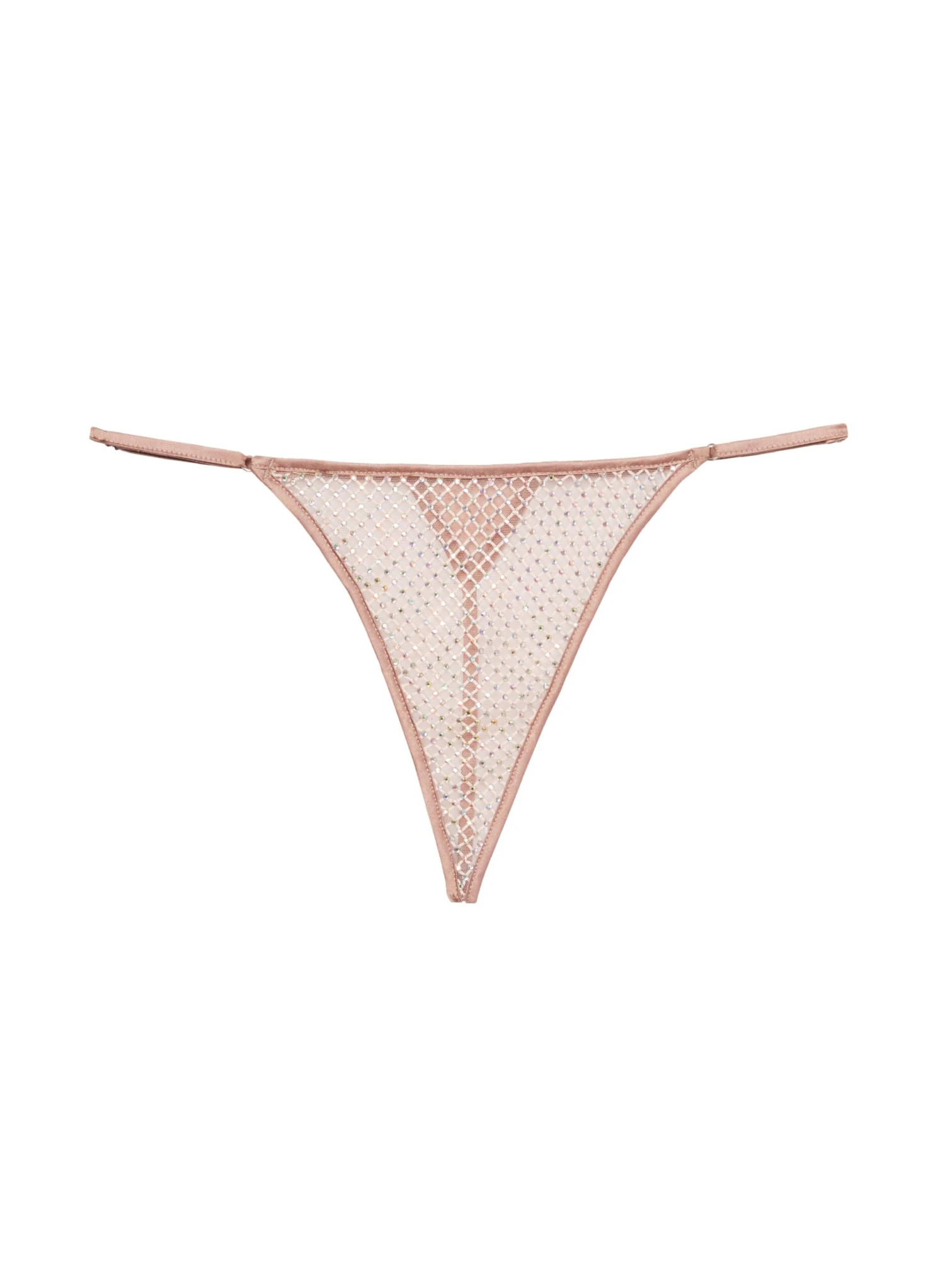 Fleur Du Mal Rhinestone Fishnet V String 4 Fleur Du Mal Rhinestone Fishnet V String - Image 4