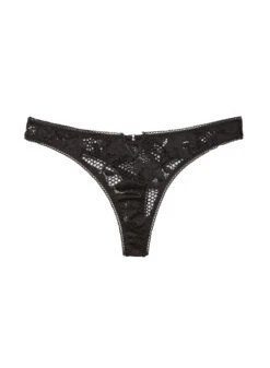 Fleur Du Mal Rosalia Lace Thong -Fleurdumal Shop rosaliathongflat1