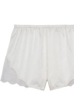 Fleur Du Mal Rose Lace Short -Fleurdumal Shop roselaceshortflat2