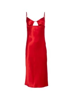 Fleur Du Mal Eco Luxe Keyhole Slip Dress -Fleurdumal Shop rougeslipflat1 a80f1aa3 3e93 4042 8815 1ab2d7d35316