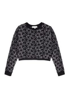Fleur Du Mal Super Star Top -Fleurdumal Shop superstarsweatshirtflat1