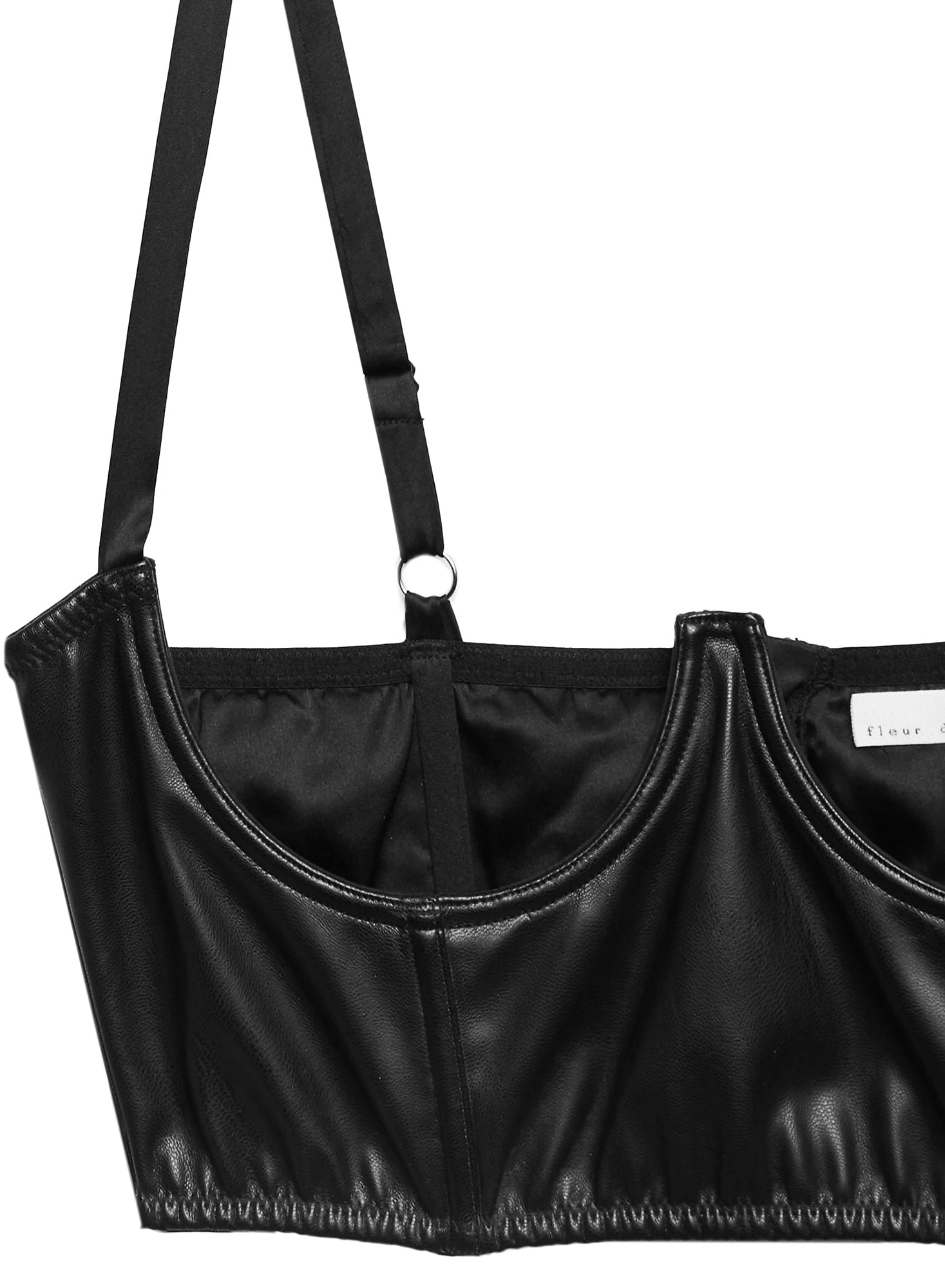 Fleur Du Mal Vegan Leather No Cup Bustier 7 Fleur Du Mal Vegan Leather No Cup Bustier - Image 7