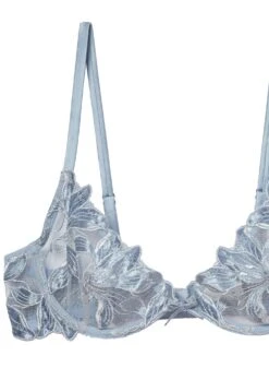 Fleur Du Mal Fuller Cup Velvet Lily Embroidery Plunge Demi Bra 16 Fleur Du Mal Fuller Cup Velvet Lily Embroidery Plunge Demi Bra -Fleurdumal Shop velvetlilybraflat2 7b70dfe2 e557 4246 88db e7923ee79dc3