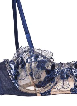 Fleur Du Mal Violet Balconette Bra 16 Fleur Du Mal Violet Balconette Bra -Fleurdumal Shop violetbraflat2