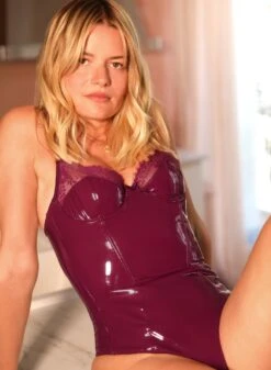 Fleur Du Mal Frankie Lace PVC Bodysuit -Fleurdumal Shop web2 41c10580 6324 48c8 8693 8d0cc5d05b37